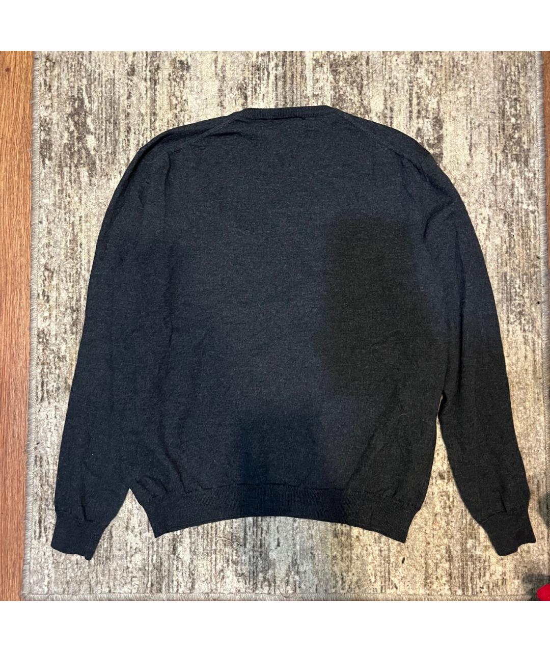 ZANONE Черный шерстяной джемпер / свитер, фото 3