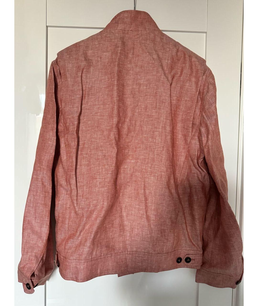 12 STOREEZ Коралловая льняная куртка, фото 2