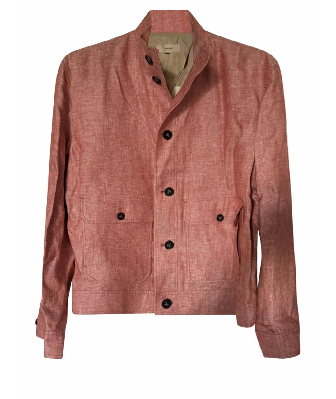12 STOREEZ Коралловая льняная куртка, фото 1