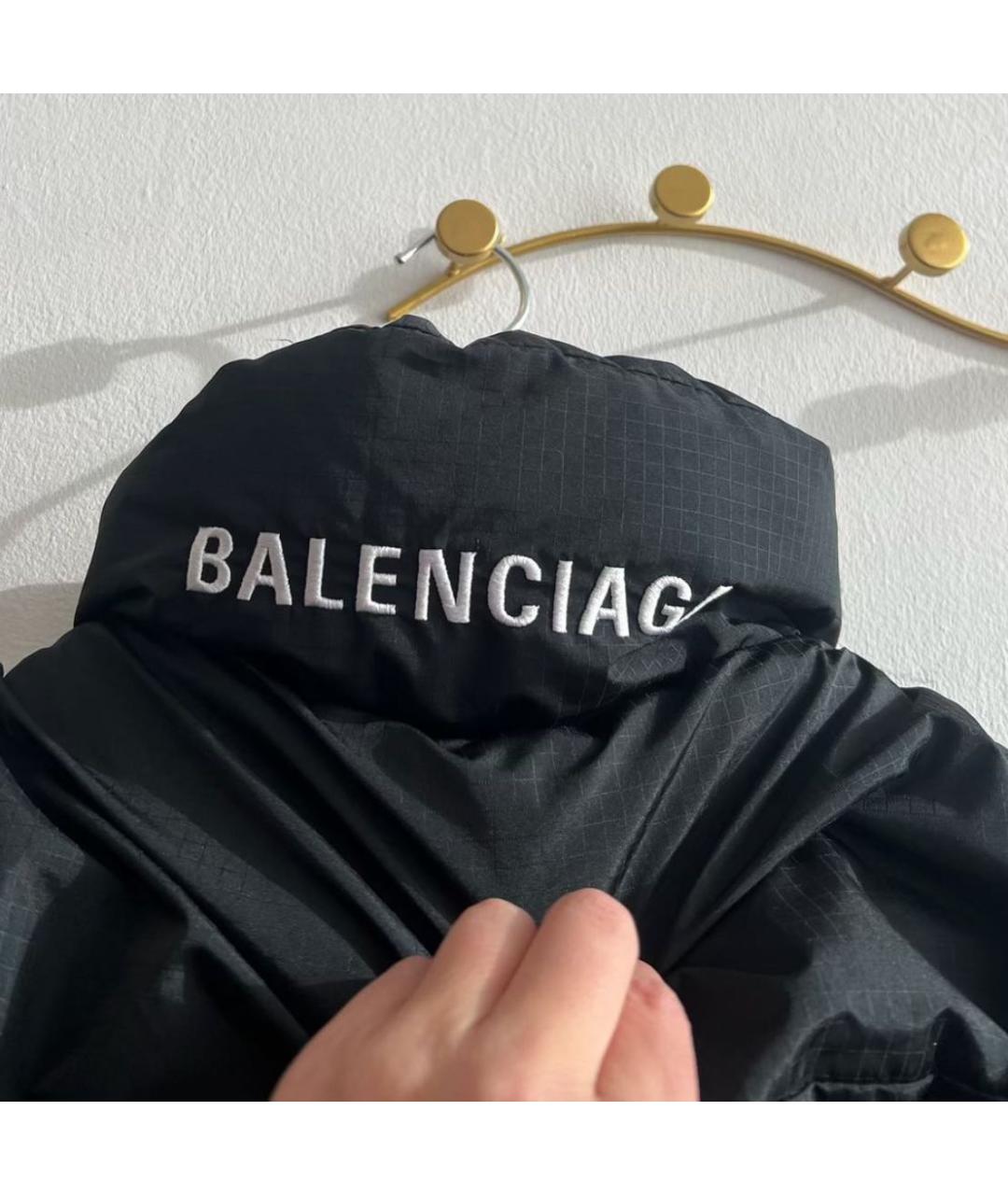 BALENCIAGA Черная куртка, фото 4