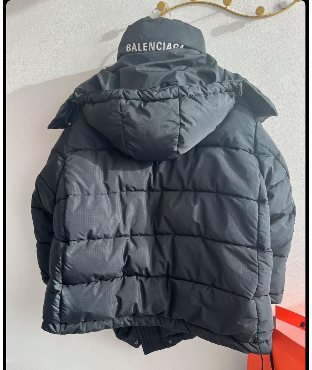 BALENCIAGA Черная куртка, фото 2