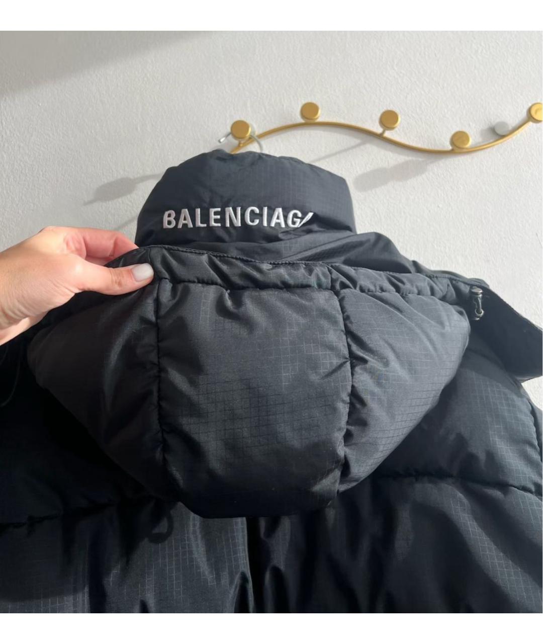 BALENCIAGA Черная куртка, фото 3