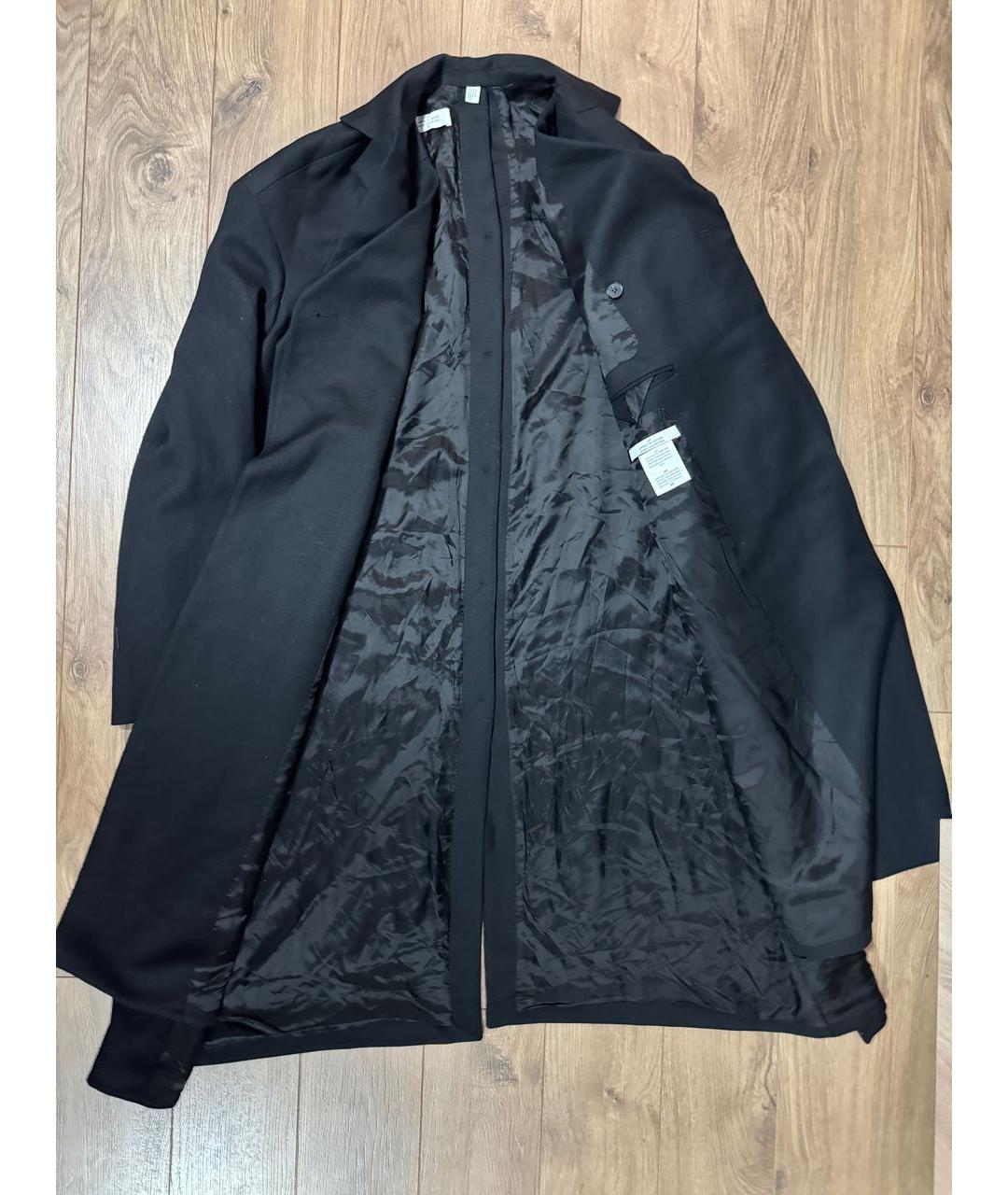 ROKH Черное шерстяное пальто, фото 7