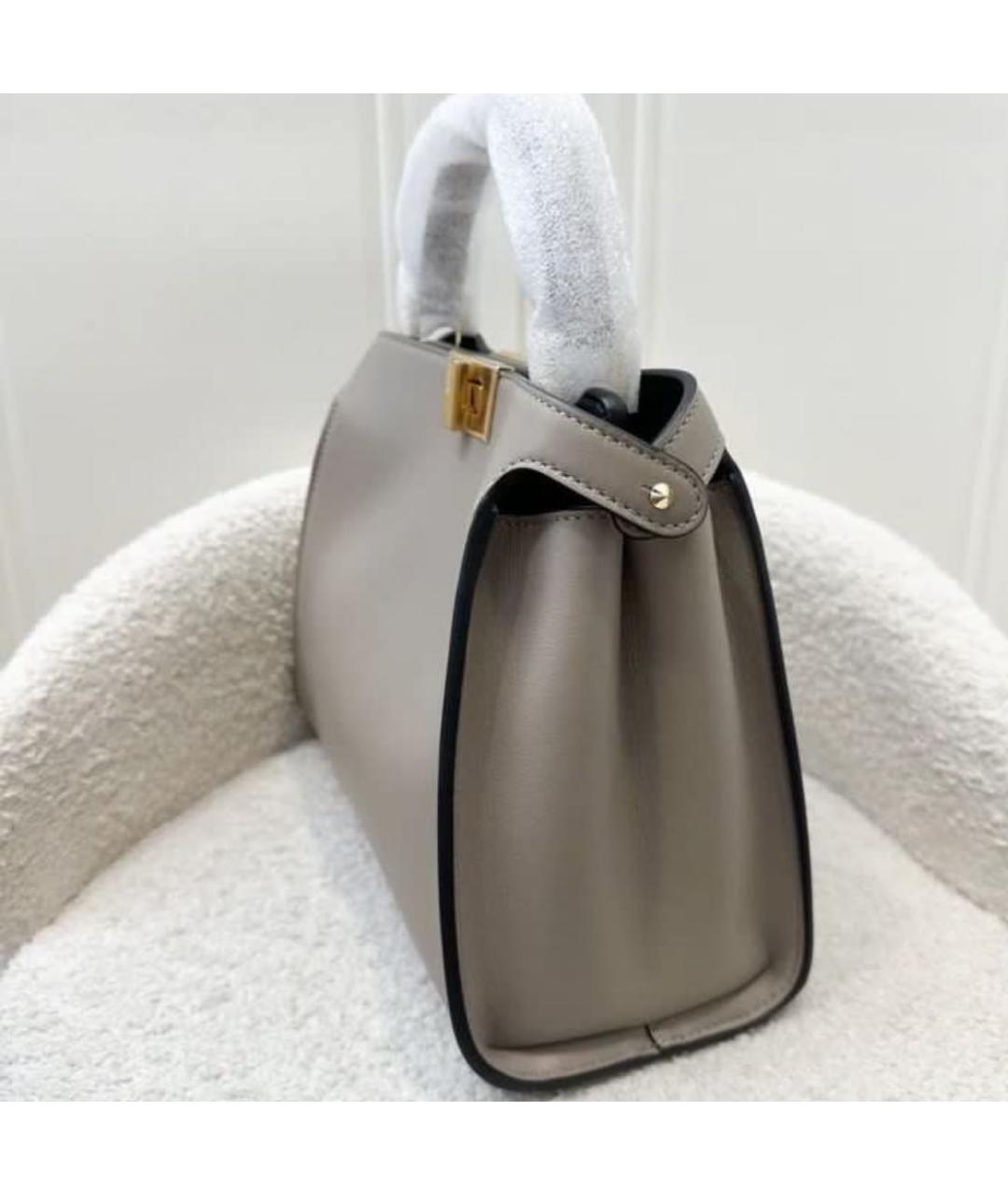 FENDI Бежевая сумка через плечо, фото 2