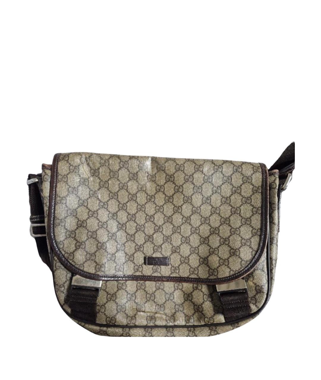 GUCCI Бежевая сумка на плечо, фото 1