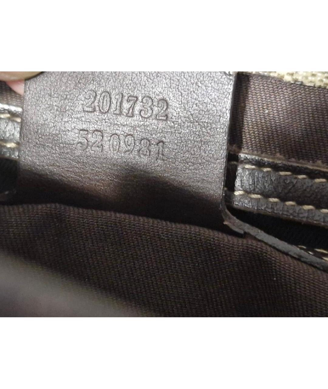 GUCCI Бежевая сумка на плечо, фото 4