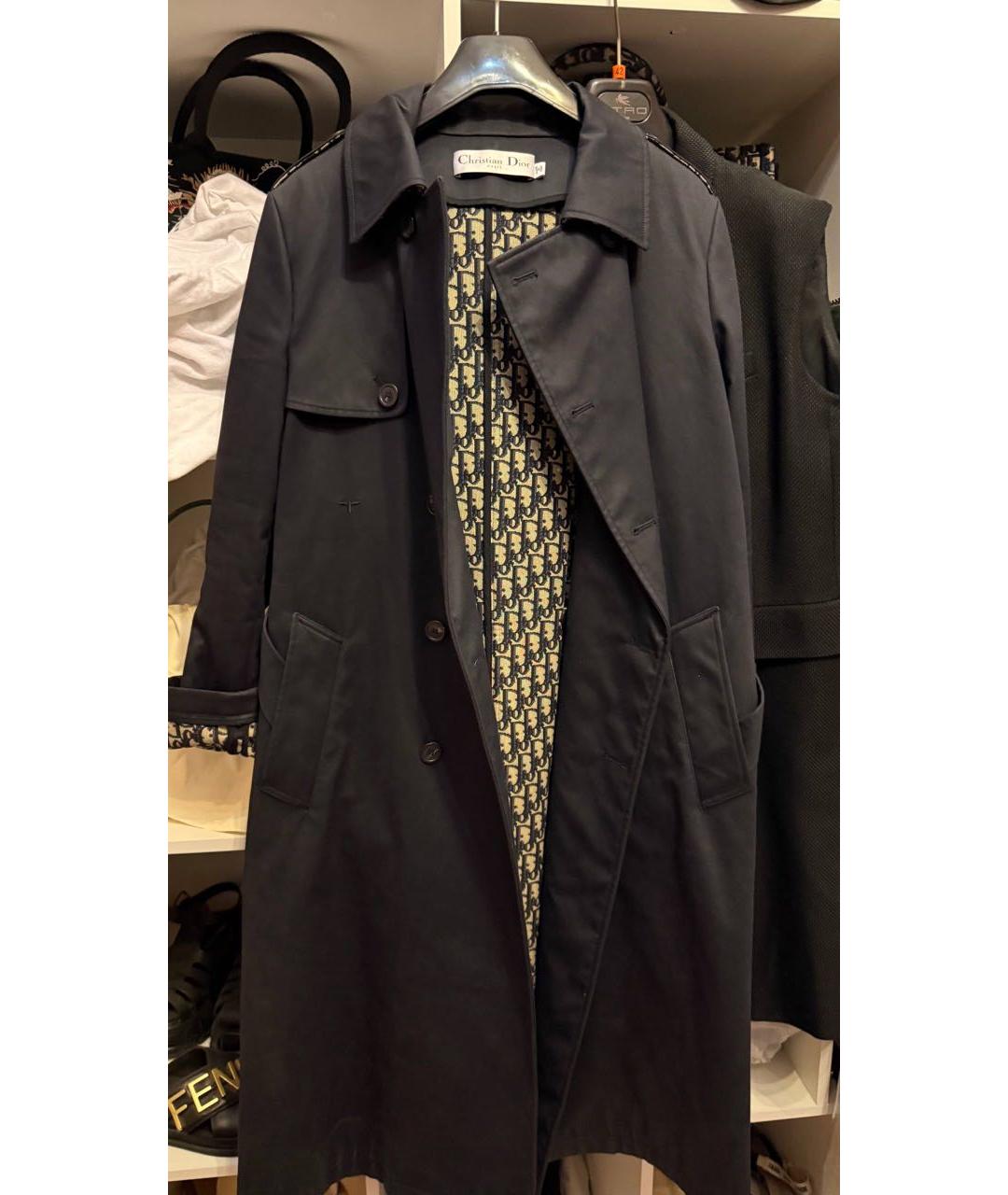 CHRISTIAN DIOR Темно-синяя футболка, фото 5