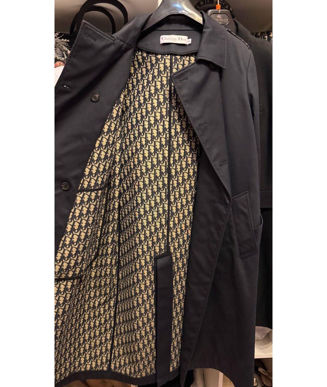 CHRISTIAN DIOR Темно-синяя футболка, фото 4