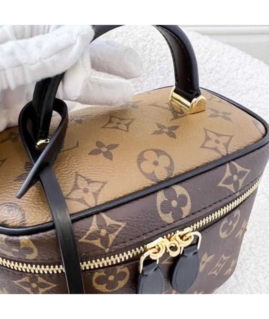 LOUIS VUITTON Коричневая сумка через плечо, фото 4