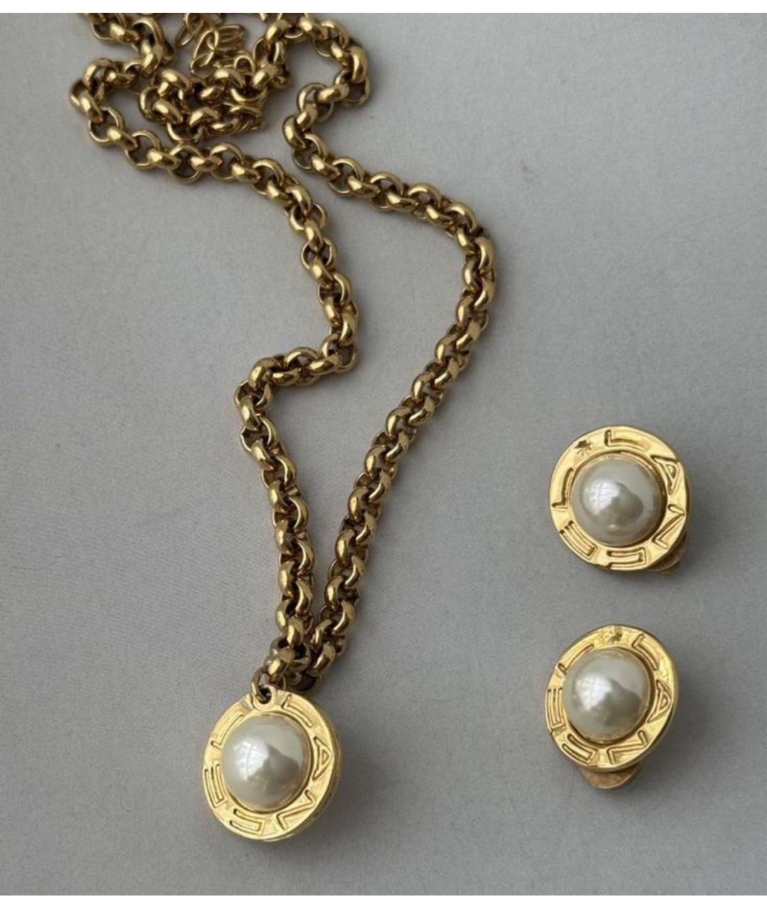 LANCEL Золотой позолоченный комплект, фото 5