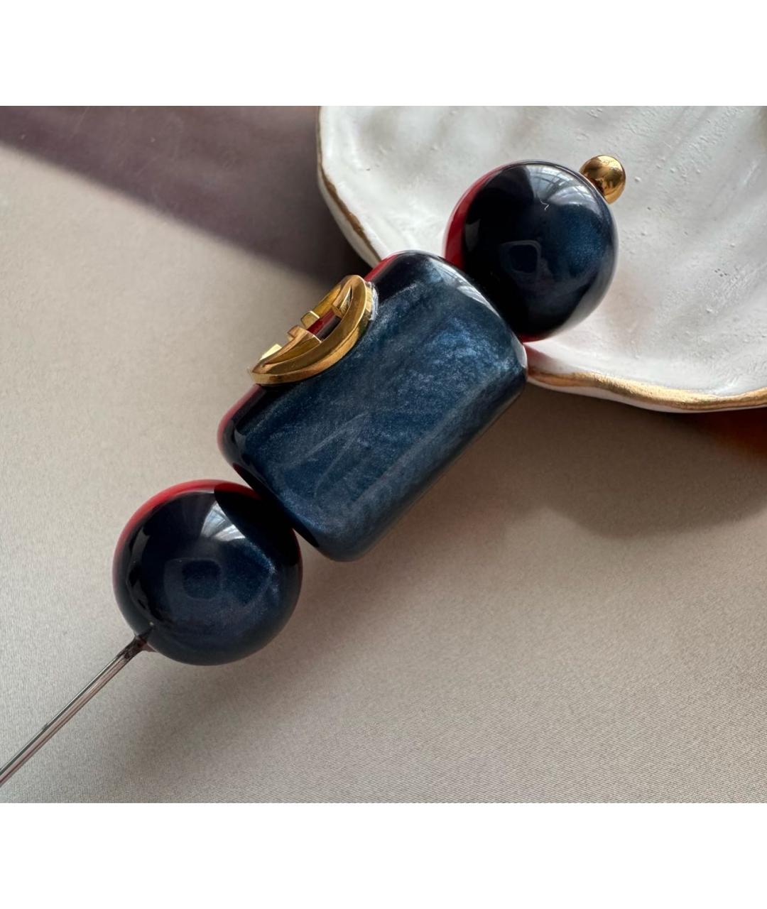 GUCCI Красная керамическая булавка / брошь, фото 2