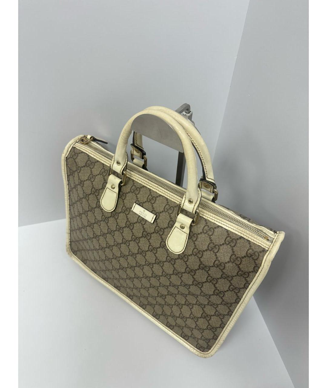 GUCCI Белая сумка с короткими ручками, фото 2