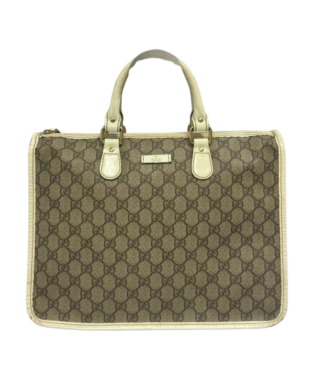 GUCCI Белая сумка с короткими ручками, фото 1