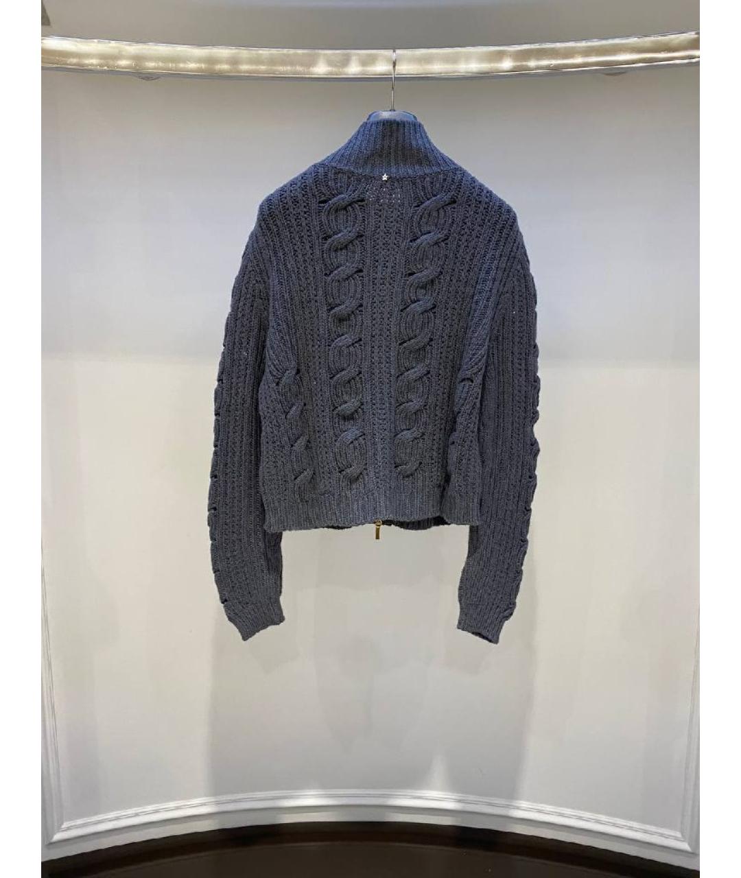 LORENA ANTONIAZZI Серый шерстяной джемпер / свитер, фото 2