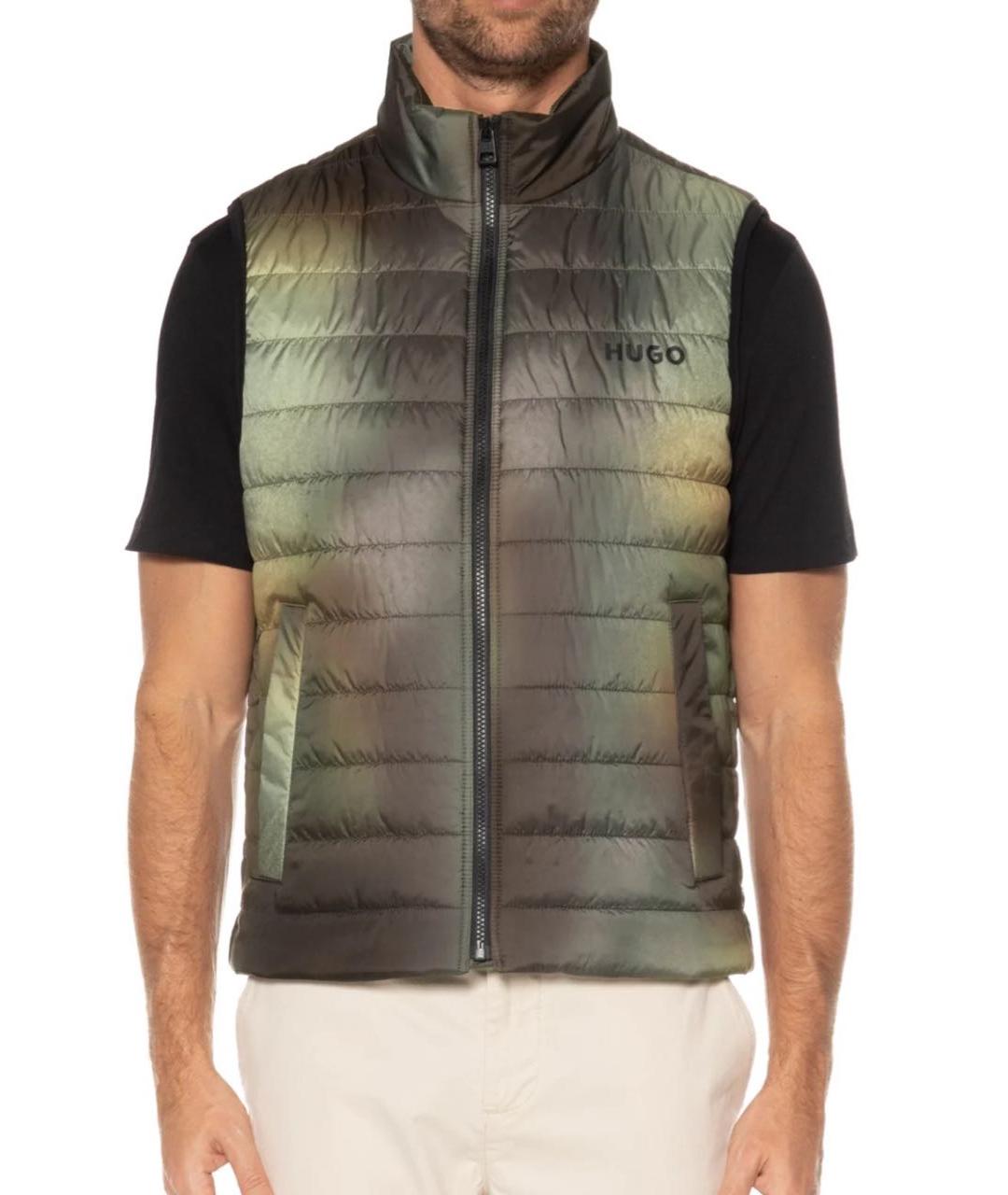 HUGO BOSS Хаки полиэстеровый жилет, фото 2