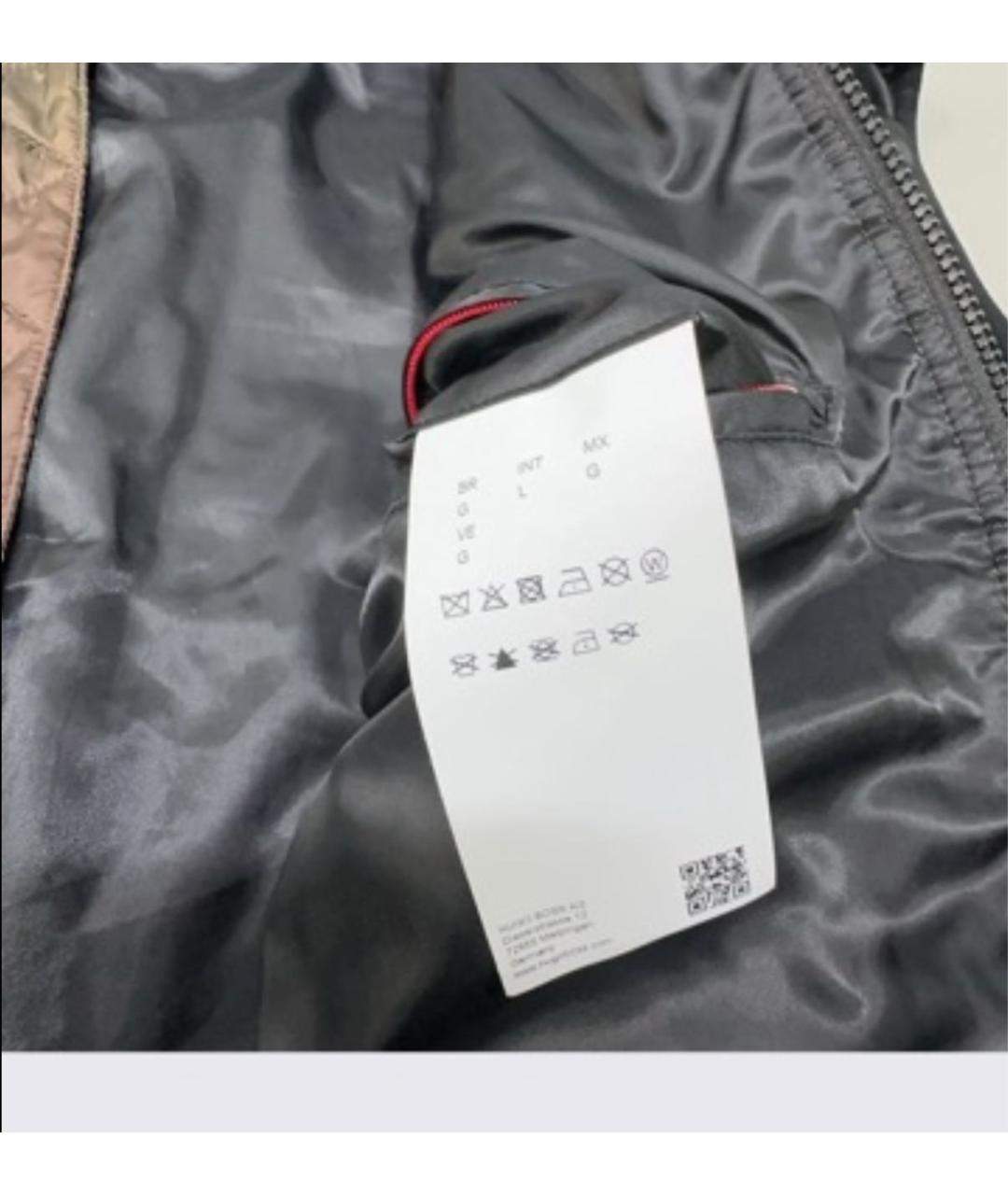 HUGO BOSS Хаки полиэстеровый жилет, фото 7