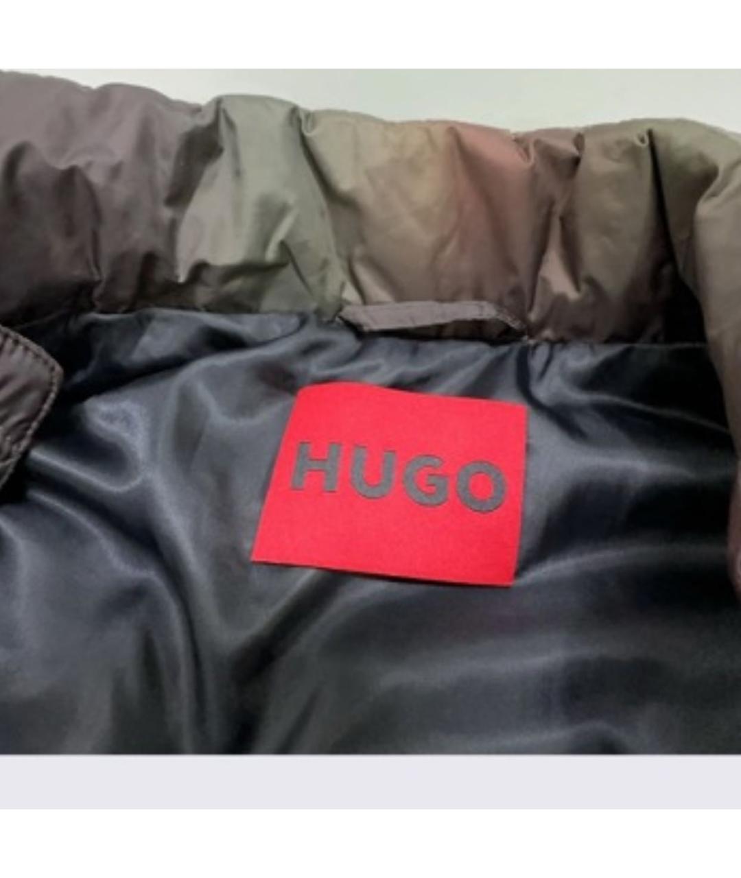 HUGO BOSS Хаки полиэстеровый жилет, фото 5