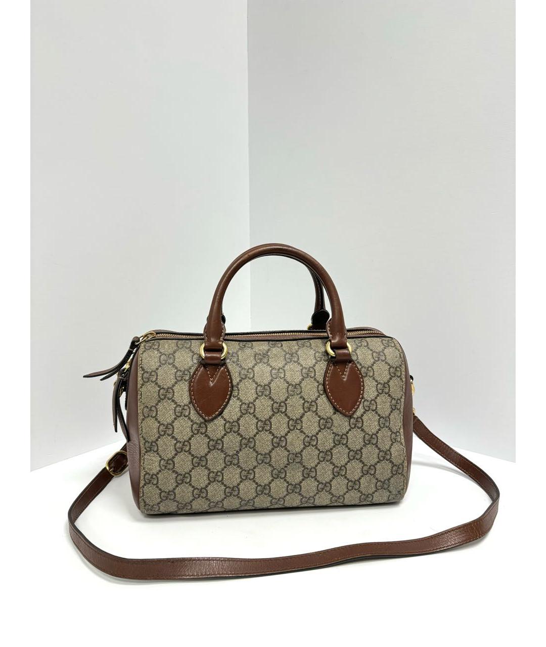 GUCCI Бежевая сумка с короткими ручками, фото 2