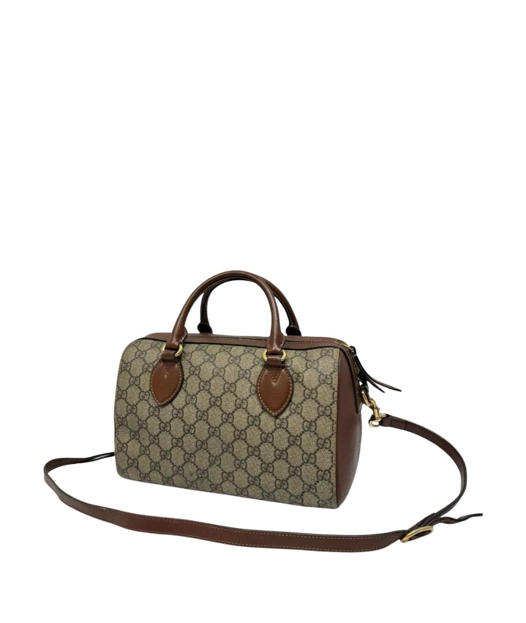 GUCCI Бежевая сумка с короткими ручками, фото 1