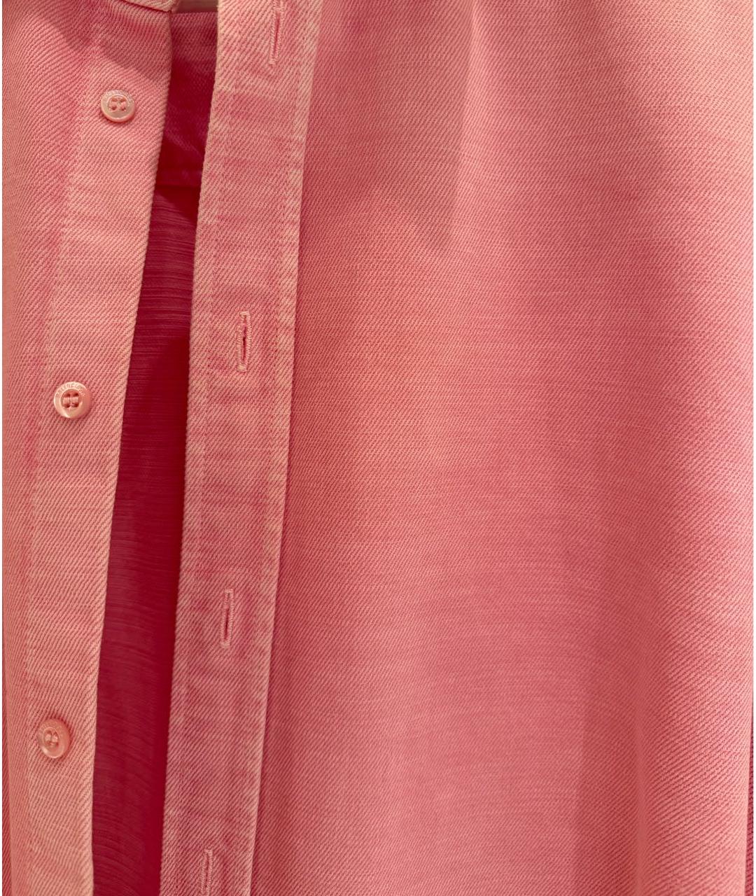 BALENCIAGA Розовая хлопковая рубашка, фото 4