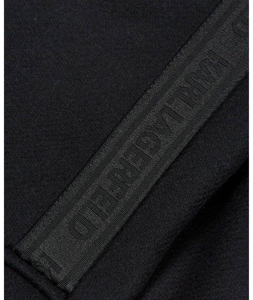 KARL LAGERFELD Черное шерстяное пальто, фото 5