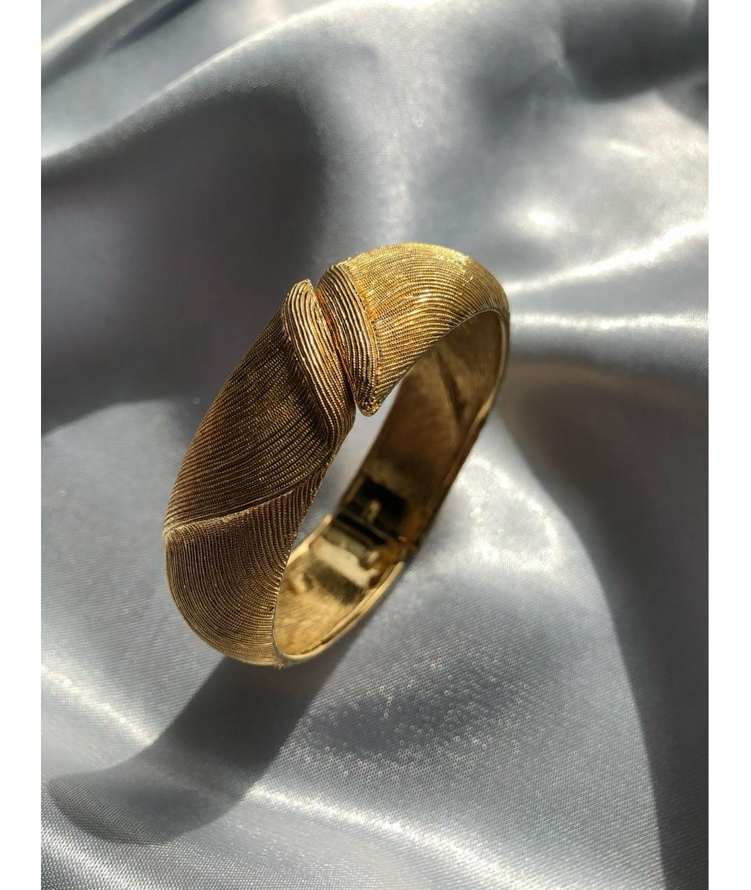 MONET Золотой металлический браслет, фото 2