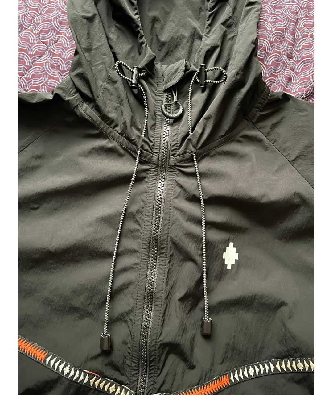 MARCELO BURLON Черная полиамидовая куртка, фото 8