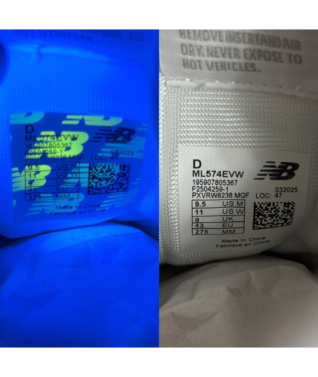 NEW BALANCE Бежевые замшевые низкие кроссовки / кеды, фото 5