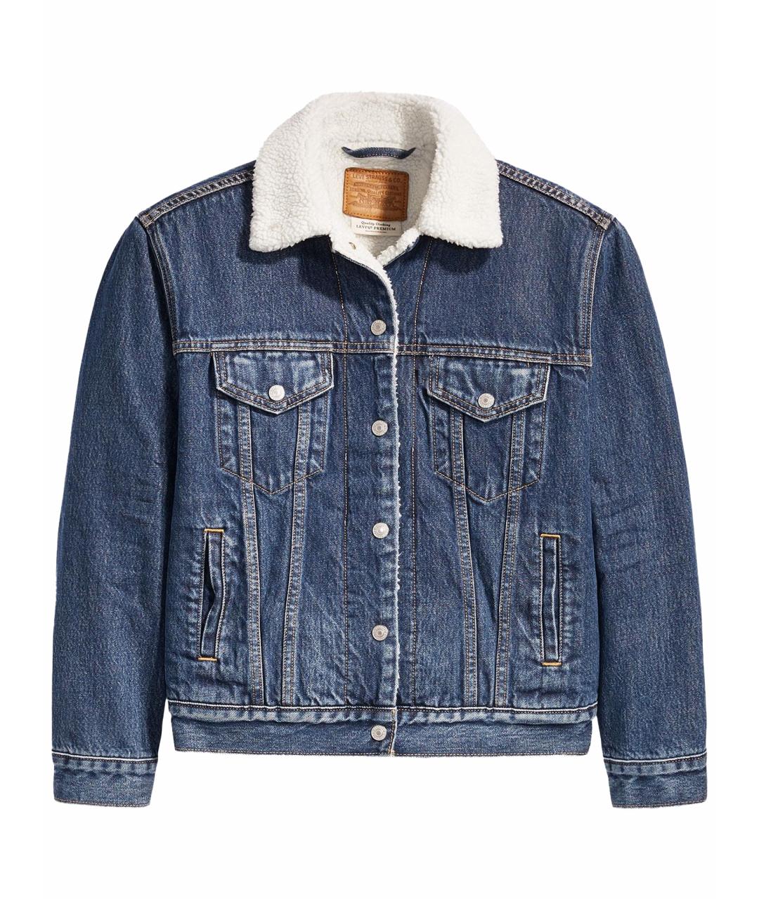 LEVI'S Синяя деним куртка, фото 1