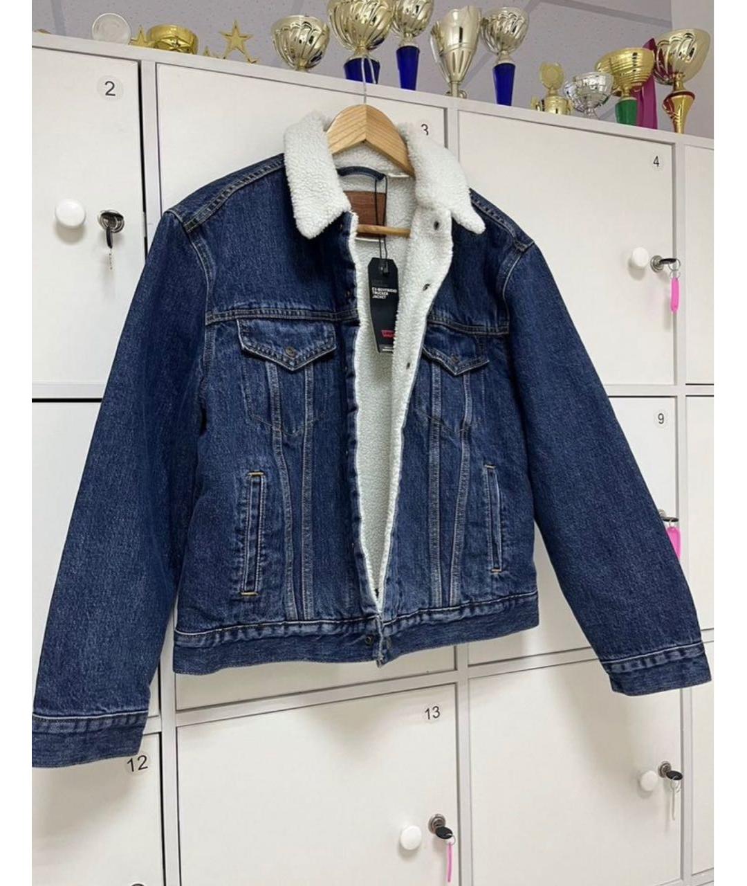 LEVI'S Синяя деним куртка, фото 9