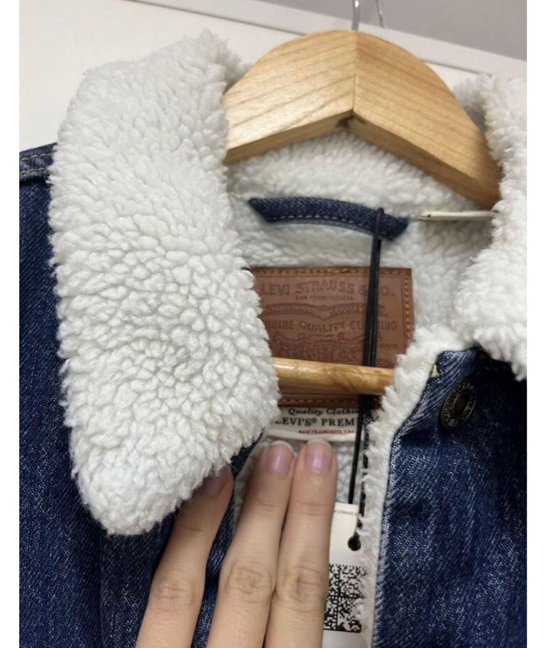 LEVI'S Синяя деним куртка, фото 8