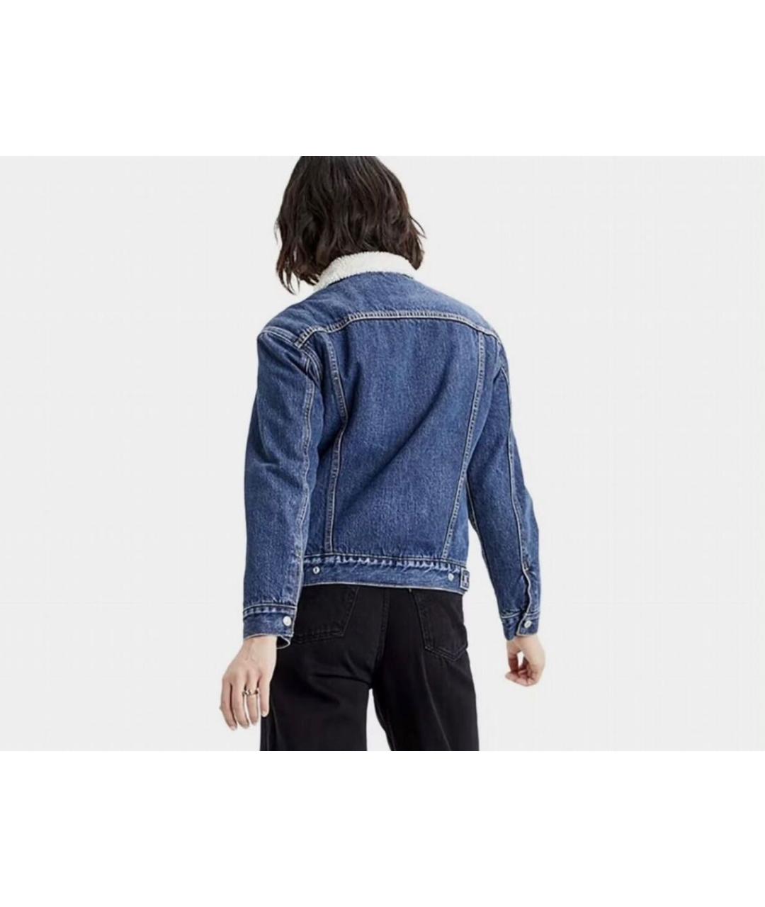 LEVI'S Синяя деним куртка, фото 2