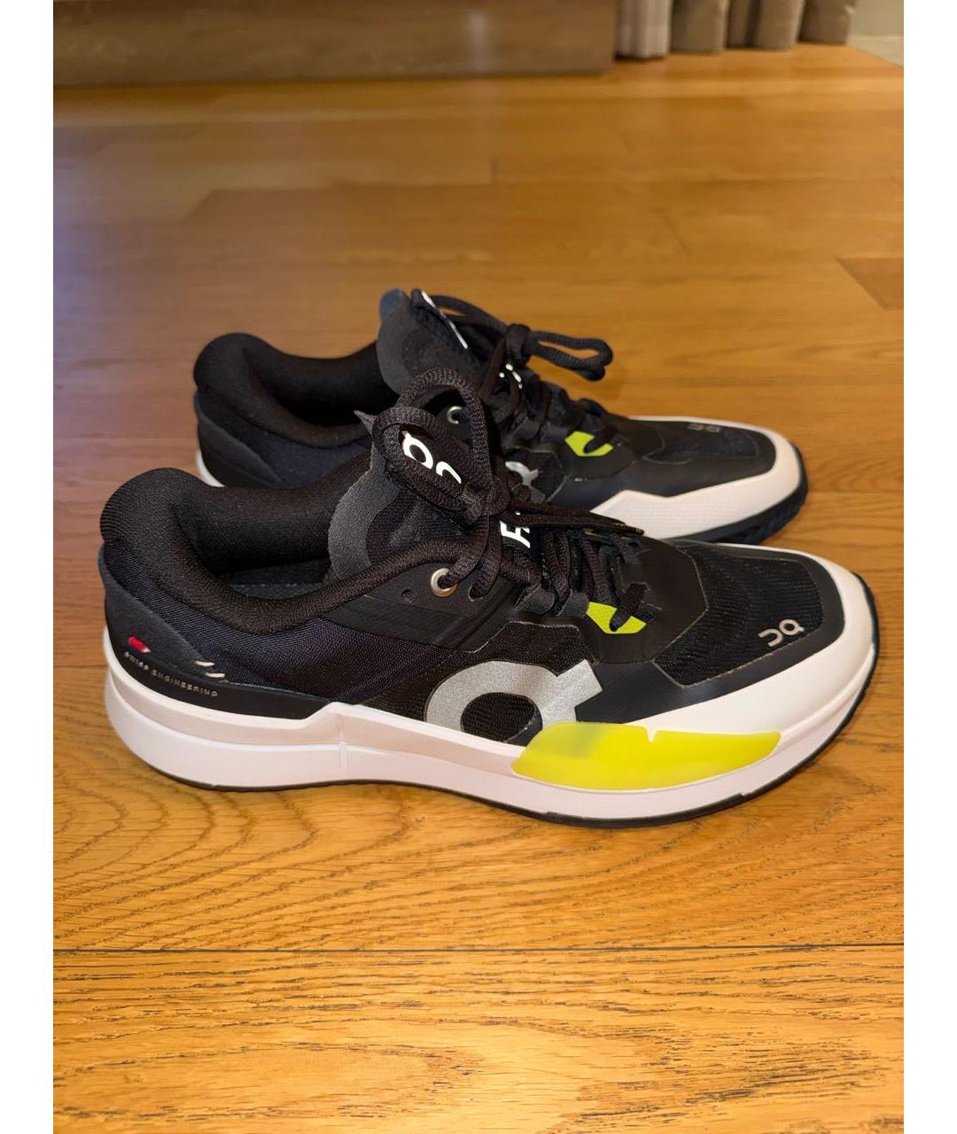 ON Черные резиновые низкие кроссовки / кеды, фото 4