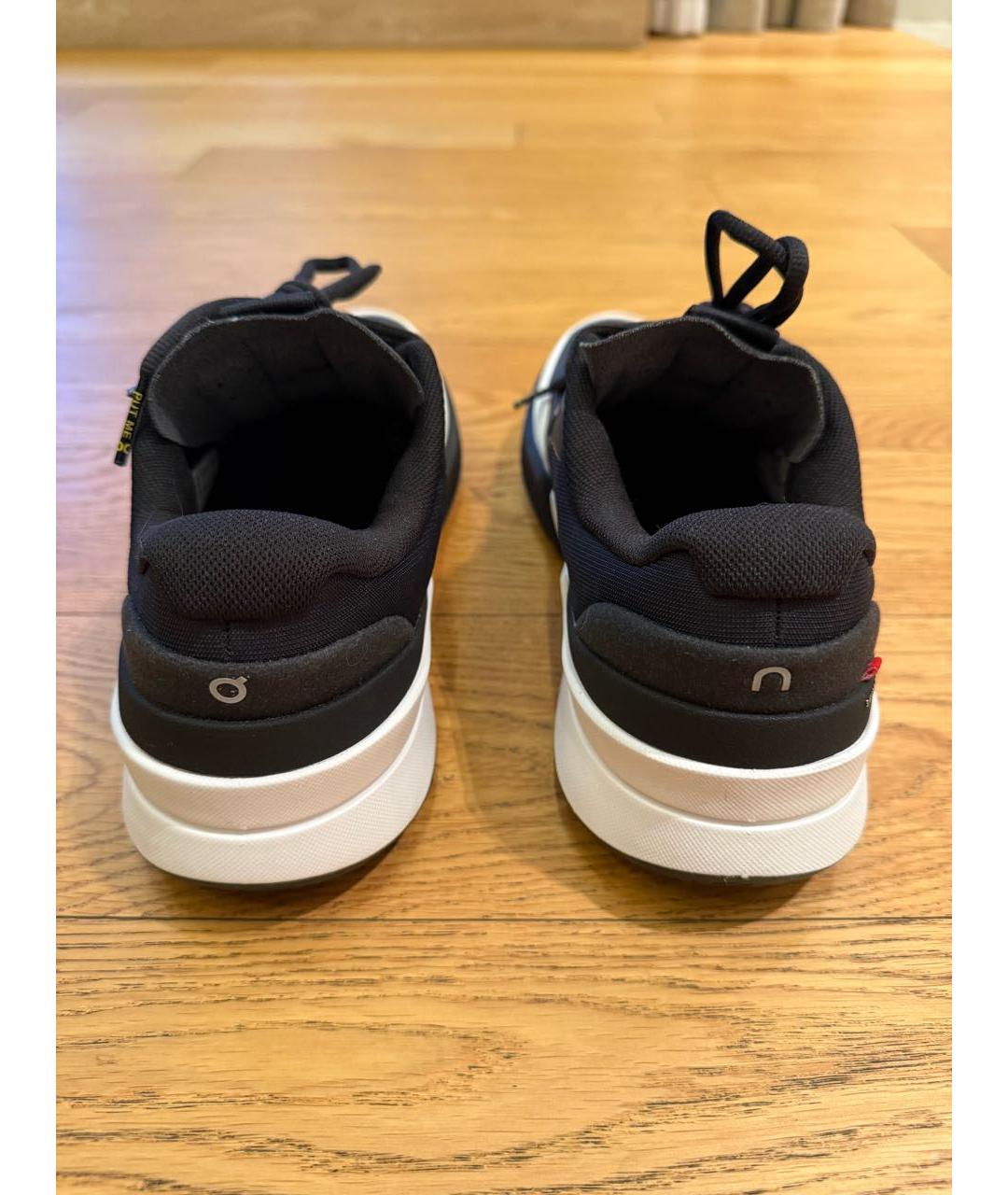 ON Черные резиновые низкие кроссовки / кеды, фото 3