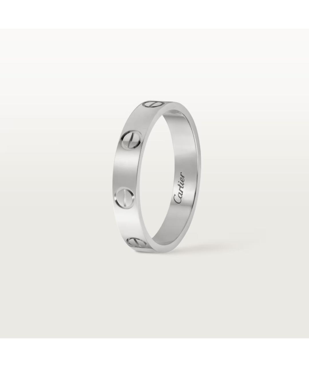 CARTIER Серебряное кольцо из белого золота, фото 2