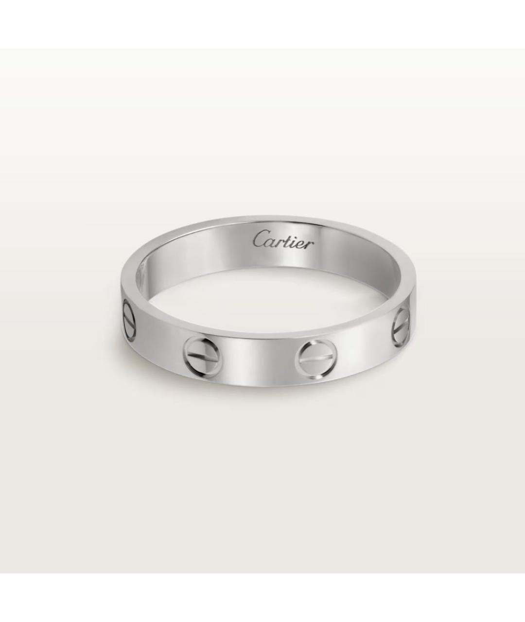 CARTIER Серебряное кольцо из белого золота, фото 5