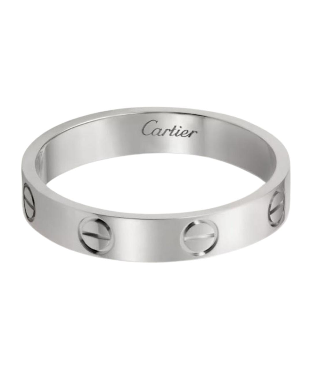 CARTIER Серебряное кольцо из белого золота, фото 1