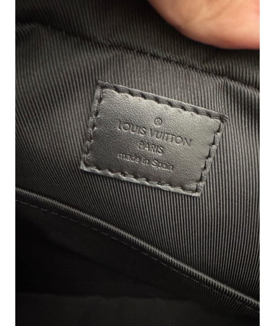 LOUIS VUITTON Черная сумка на плечо, фото 8