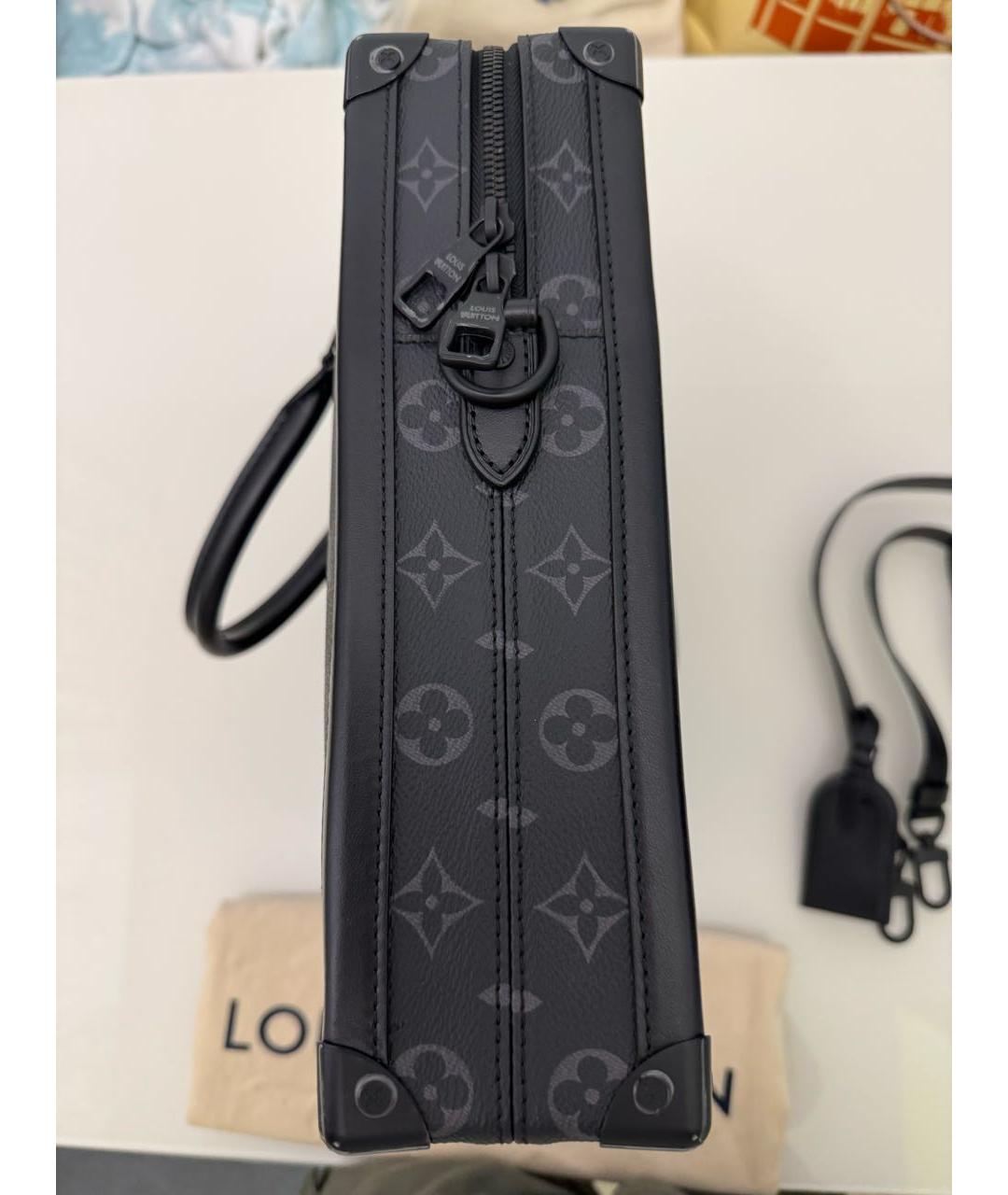 LOUIS VUITTON Черная сумка на плечо, фото 6