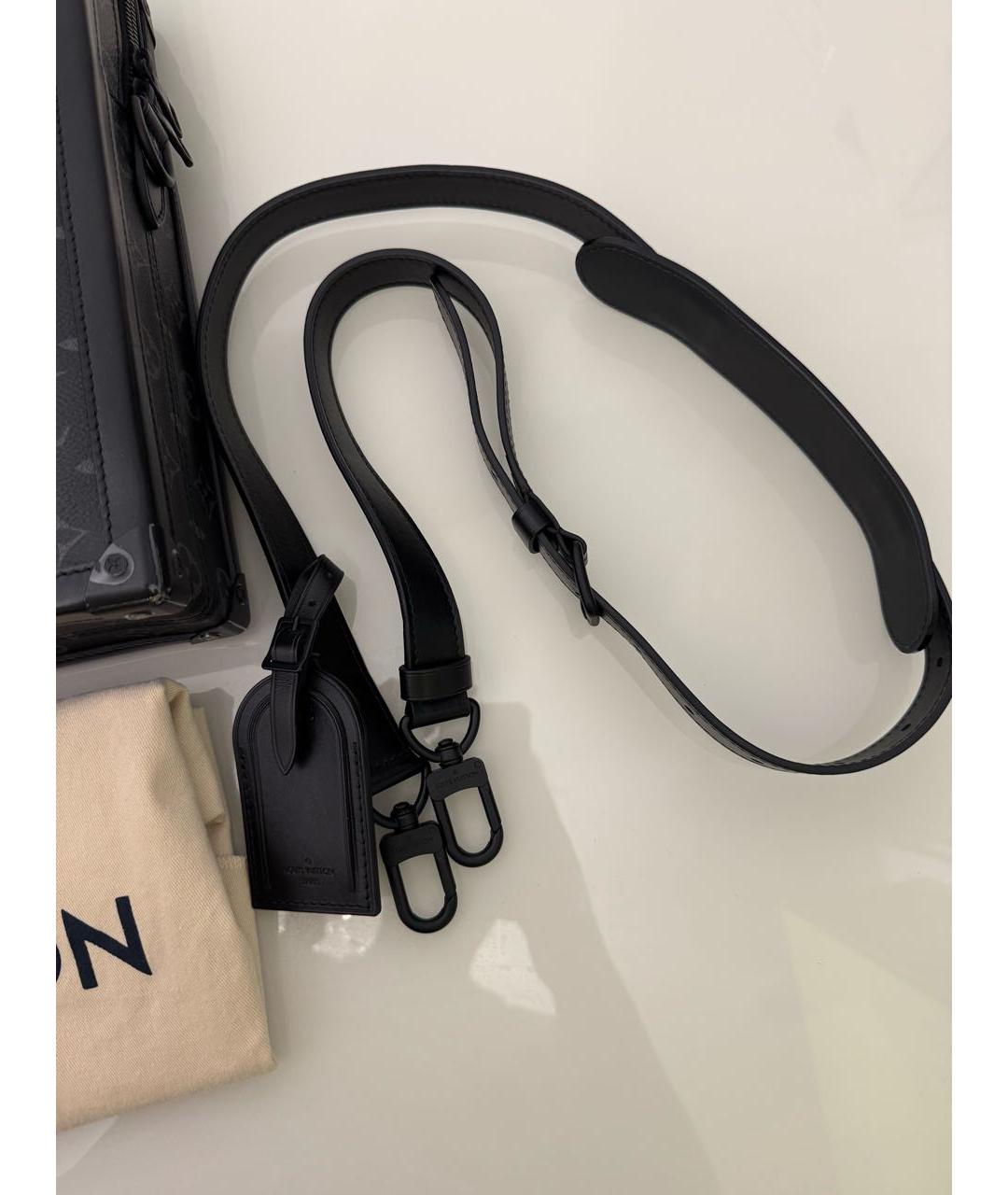 LOUIS VUITTON Черная сумка на плечо, фото 3