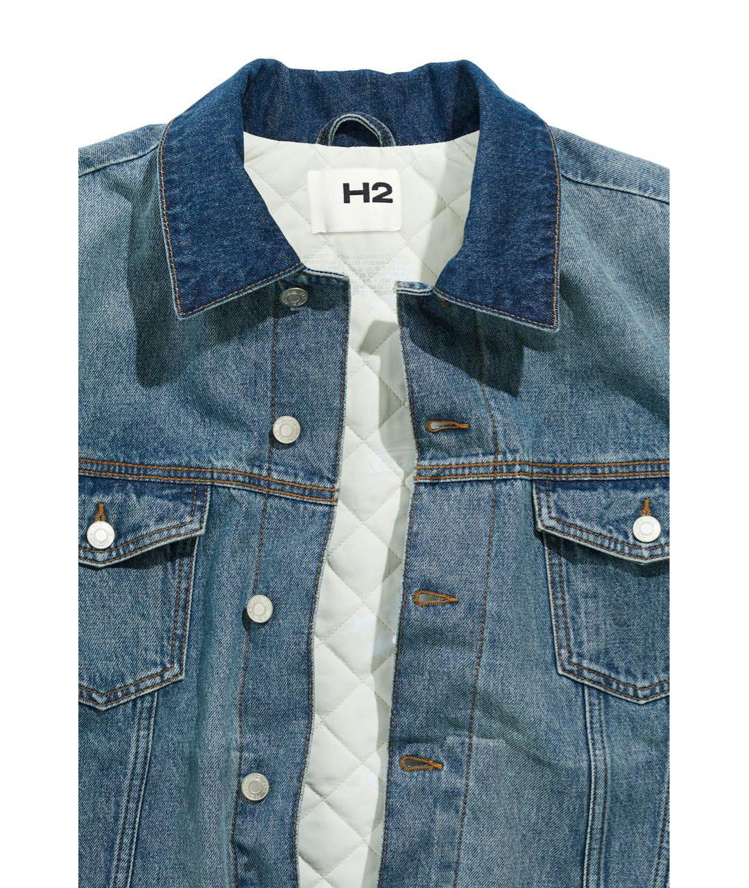 HERON PRESTON Голубая деним куртка, фото 3