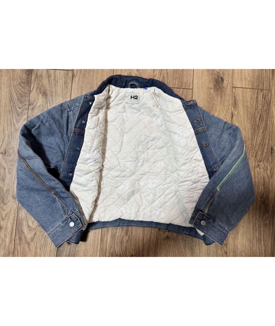 HERON PRESTON Голубая деним куртка, фото 5
