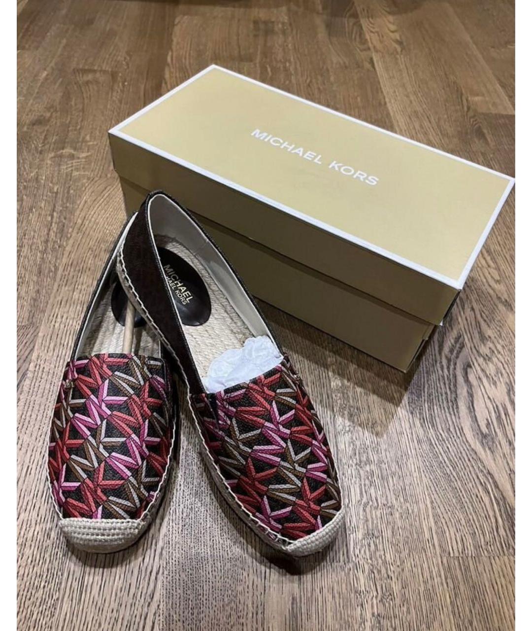 MICHAEL KORS Коричневые мокасины, фото 2