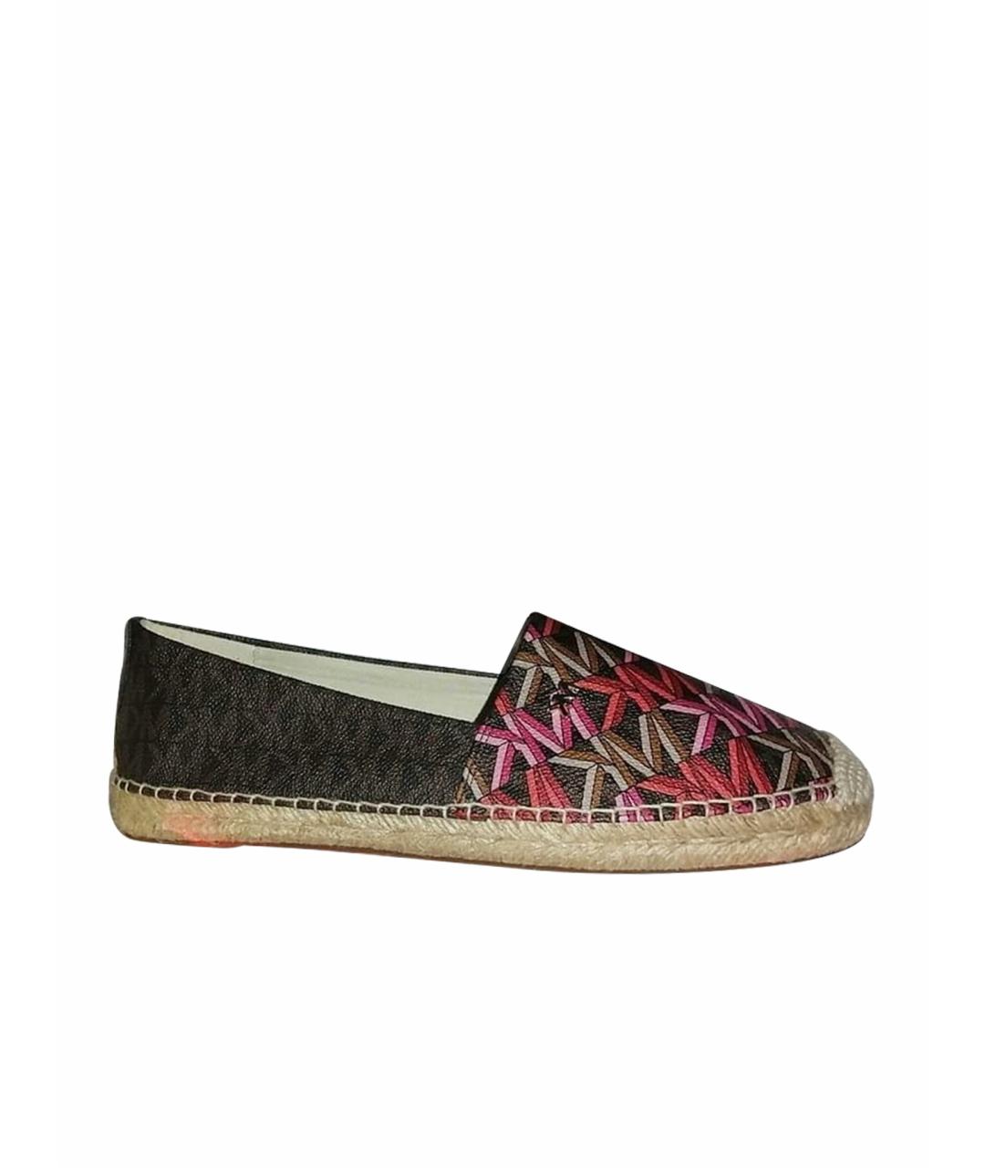 MICHAEL KORS Коричневые мокасины, фото 1