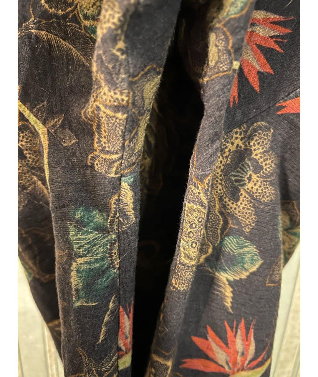 ETRO Коричневая хлопковая футболка, фото 4