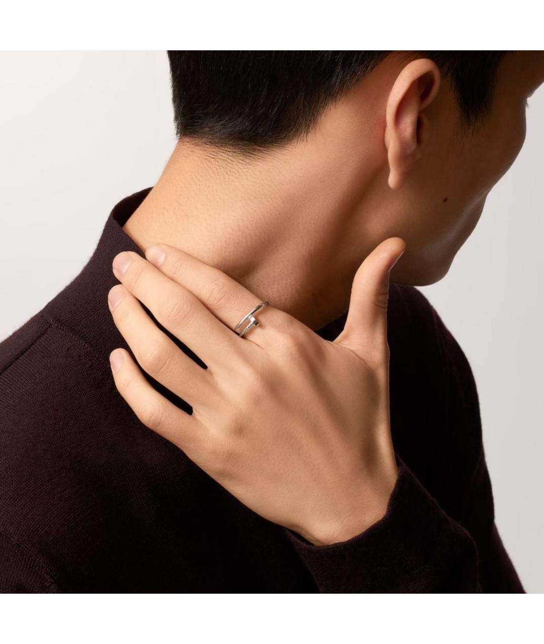 CARTIER Серебряное кольцо из белого золота, фото 3