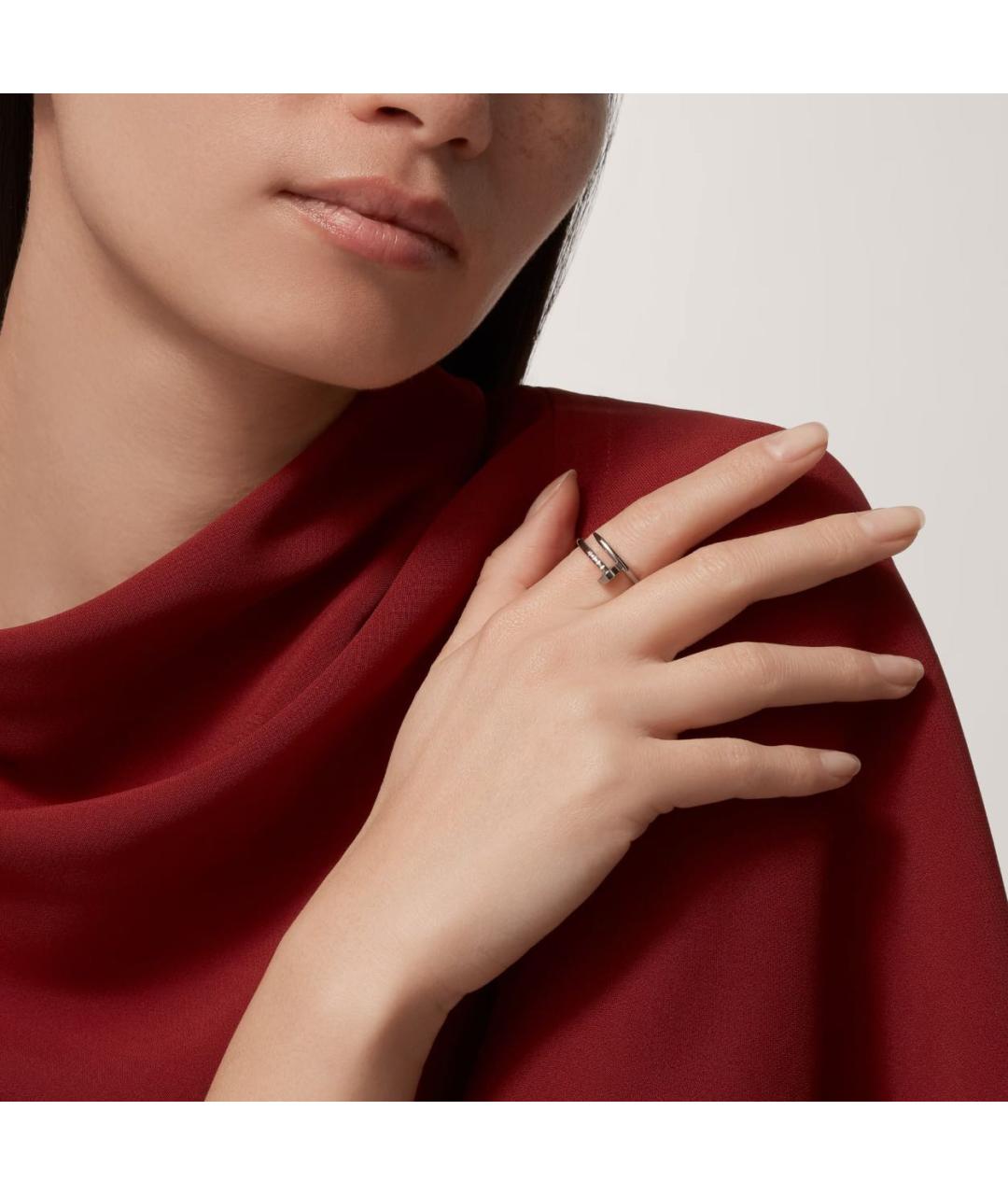 CARTIER Серебряное кольцо из белого золота, фото 4