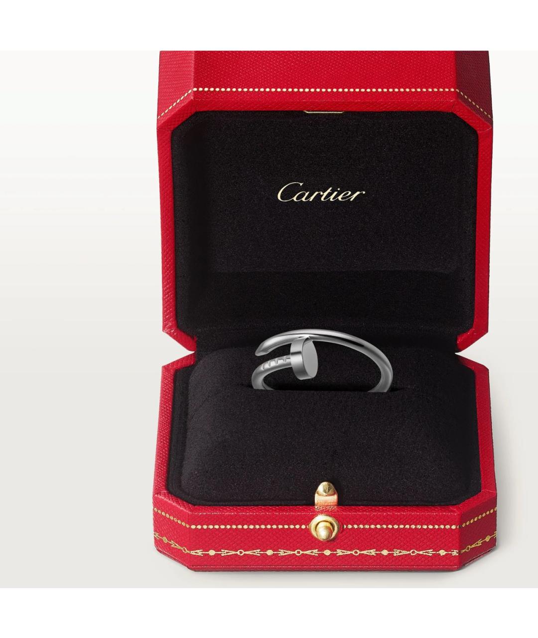 CARTIER Серебряное кольцо из белого золота, фото 5