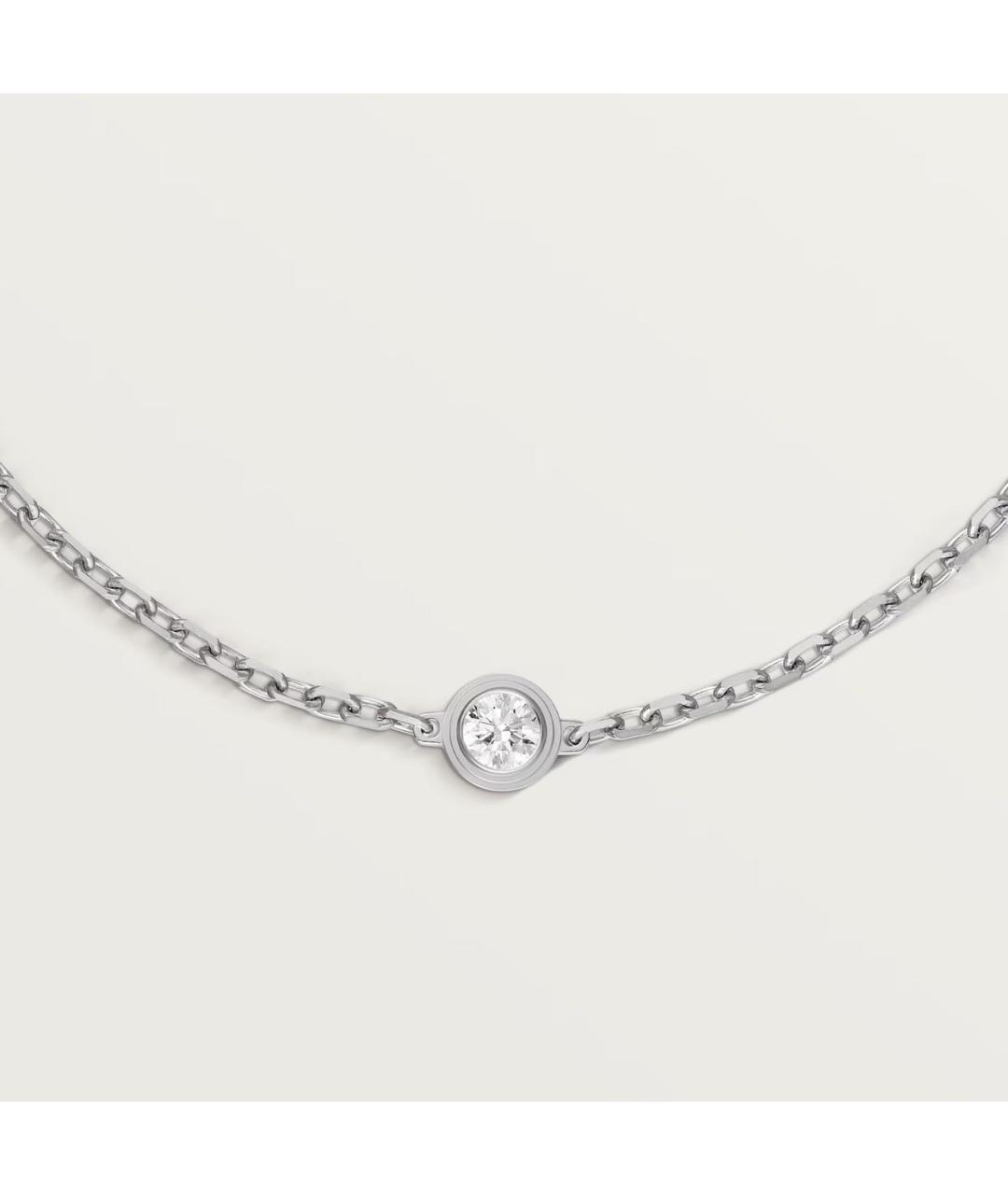 CARTIER Серебрянный браслет из белого золота, фото 3