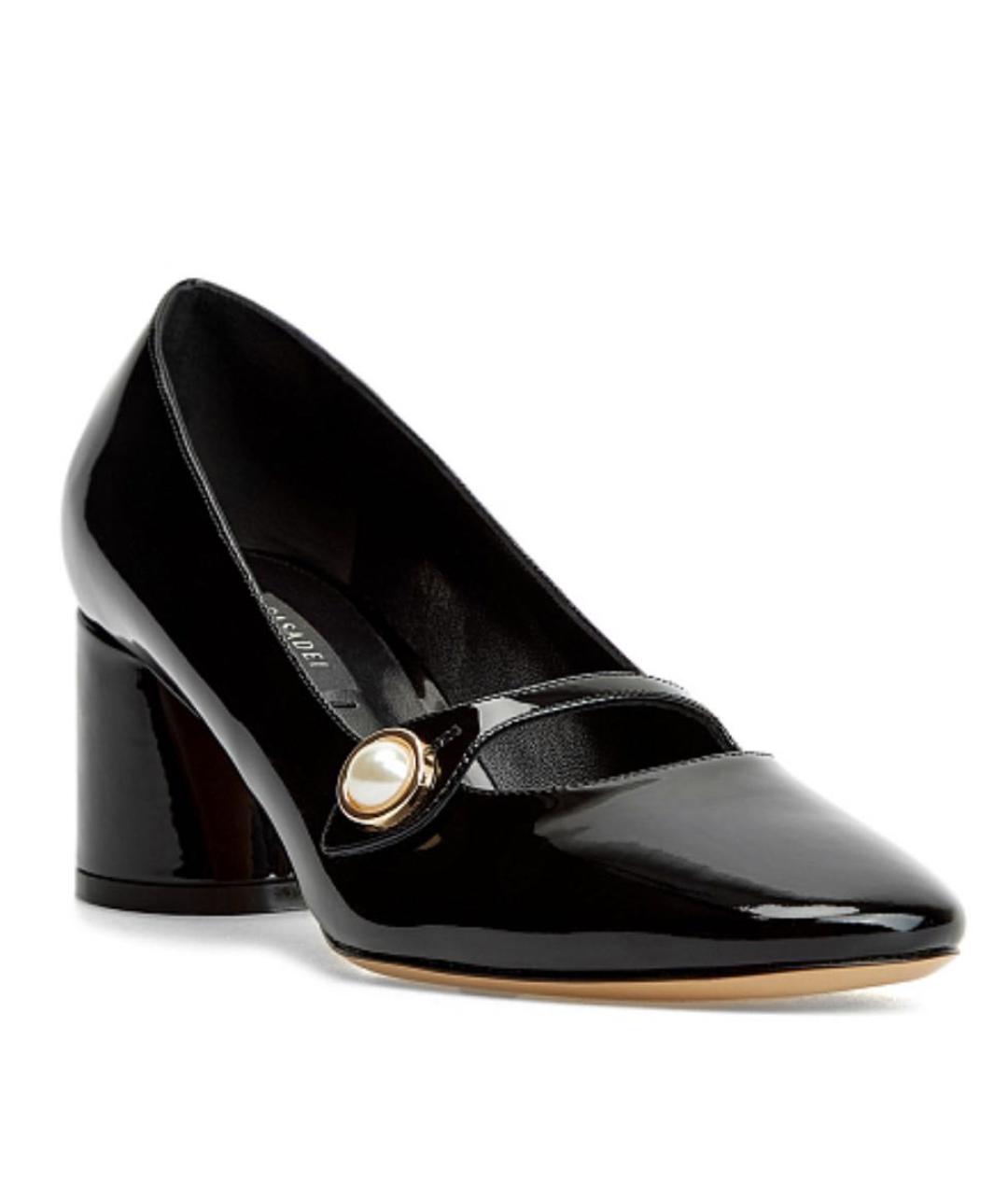 CASADEI Черные кожаные туфли, фото 7